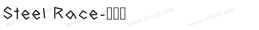 Steel Race字体转换